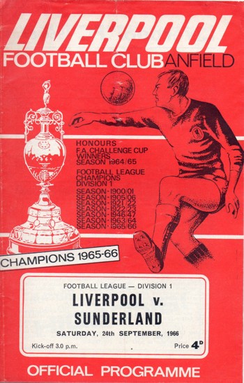 Match programme